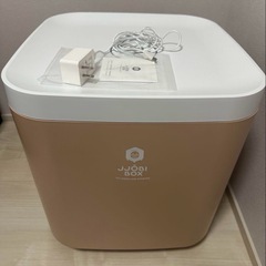 ＊新品未使用＊JJOBI ジョビ おもちゃ除菌収納ボックス ナチュラルウッドの画像