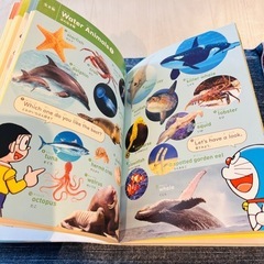 ドラえもん　英語図鑑&英語辞典の画像
