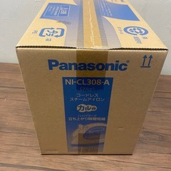 商談中　◎ 新品未開封　Panasonic パナソニック　コードレススチームアイロン NI-CL308の画像