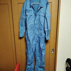 つなぎ　ツナギ　ブルー　作業着　ＬＬ 車の整備とかに