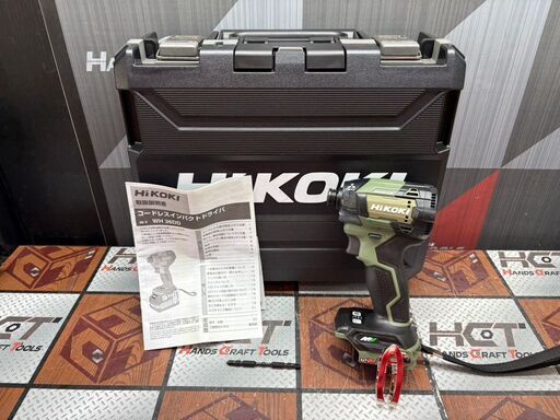 【未使用】ハイコーキ HiKOKI WH36DD コードレスインパクトドライバ 36V ケース付き