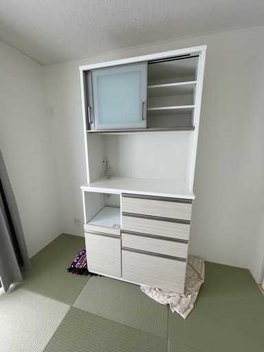 ニトリ キッチン 棚 カップボード 取りに来てくれる方5000円引き