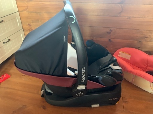 マキシコシ ペブル＆isofixベース＆エアバギー連結アダプター