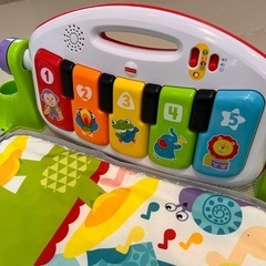 Fisher price あんよでキック　ベビージム　メリーの画像