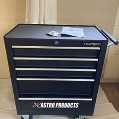 【値下げ】AP アストロプロダクツ　ミニキャビネット5段　ブラックRC832 工具の画像