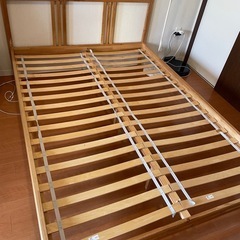 IKEA ダブルベッドフレーム 