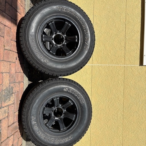 【引き取り先決定】SUILUN265/75R16 4本セットホイール付