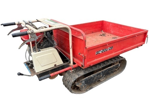NO.2345【直接引取り限定】動作品 サンケー 剛力 SC-200-DB 手動ダンプ
