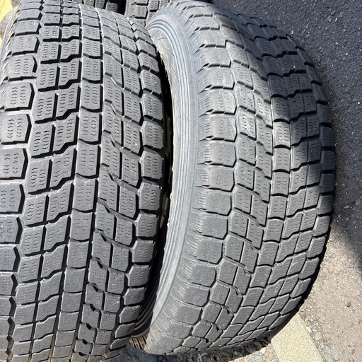 【引き取り先決定】yokohama 265/65R17 4本セットホイール付き