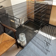 ペット用ケージ　屋根ありの画像