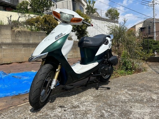 【原付50㏄バイク車体】スズキ　ZZ＊2stフルパワー7.2馬力@神奈川県川崎市麻生区より