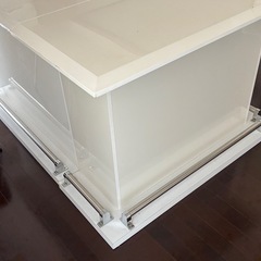 カウンターテーブル (2台セット) ホワイトの画像