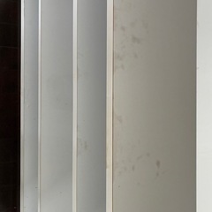 カウンターテーブル (2台セット) ホワイトの画像