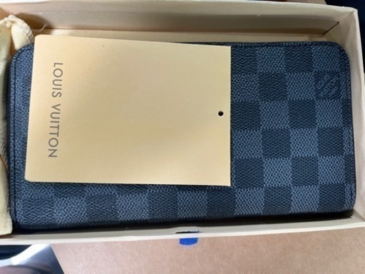 ルイヴィトン LOUIS VUITTON ダミエ 長財布 メンズ　付属品あり　新品未使用