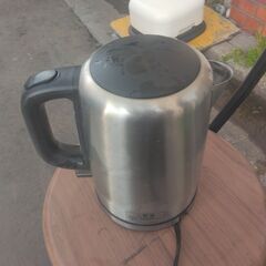 ステンレス製：電機ケトル、瞬間湯わかしき：中古良品：の画像