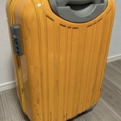 【スーツケース】オレンジ色の画像