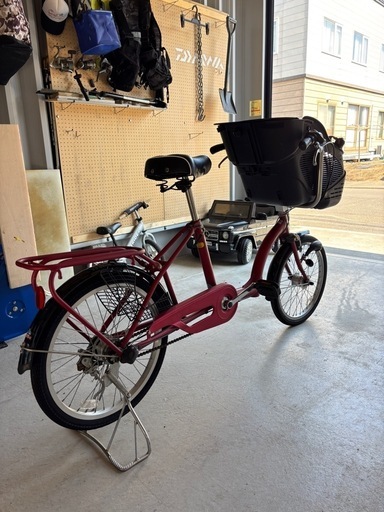 子供乗せ自転車・チャイルドシート・雨よけ