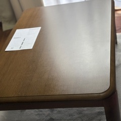 家具調こたつです。長方形で高さ2段階調整です。