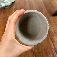 　珪藻土　植木鉢の画像