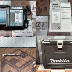 【未使用】マキタ Makita TD173DGXAB 充電式インパクトドライバ 18V バッテリ×2・充電器付きの画像