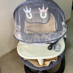 ベビー　ベビーベット　ハイローチェア　オートスウィングの画像