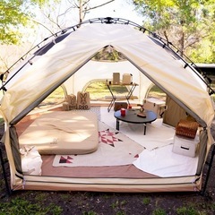 でかキノコテント