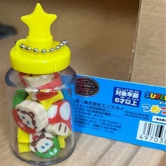 スーパーマリオ つめつめ消しゴム　ニンテンドー