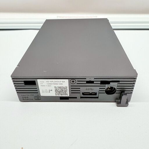 バッファロー 外付けハードディスク HD-NRLD4.0U3-BA 4TB 
