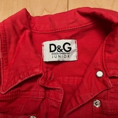 【ドルチェ＆ガッバーナ】120cm☆子供服 アウター ジャケットの画像