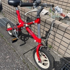 ブリヂストン折りたたみ自転車トランジットコンパクト (キー坊