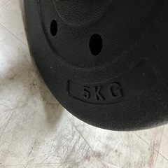 W2504-311 ダンベル 5kg×2 キズ汚れ有りの画像