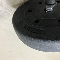 W2504-311 ダンベル 5kg×2 キズ汚れ有りの画像