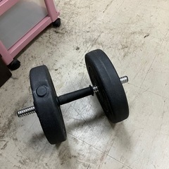 W2504-311 ダンベル 5kg×2 キズ汚れ有り