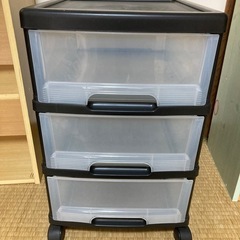 3段引き出し収納＊臼杵市内引き取り希望