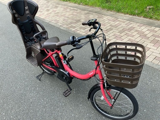 【値下げ】2024年購入　ブリヂストン BRIDGESTONE 電動アシスト自転車 Assista CSTD (アシスタ C スタンダード）20インチ 12.3Ah 内装3 段変速 T.Xチェリーローズ CC0C31