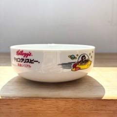 平成レトロ？昭和レトロ？ケロッグコンボ　チョコクリスピー　朝食シリアルボウル　皿の画像