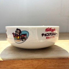 平成レトロ？昭和レトロ？ケロッグコンボ　チョコクリスピー　朝食シリアルボウル　皿の画像