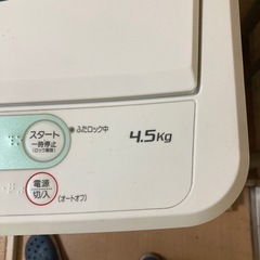 自動洗濯機です。の画像