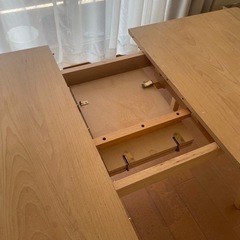 伸長式 ダイニングテーブル　の画像