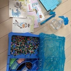 アクアビーズ　セット7点セット＋α　エルサの画像