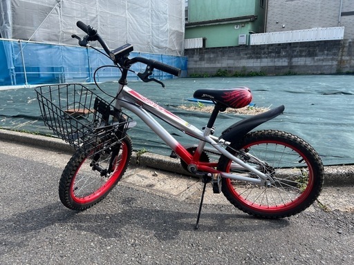 【お渡し先決定済】子供自転車　18インチ
