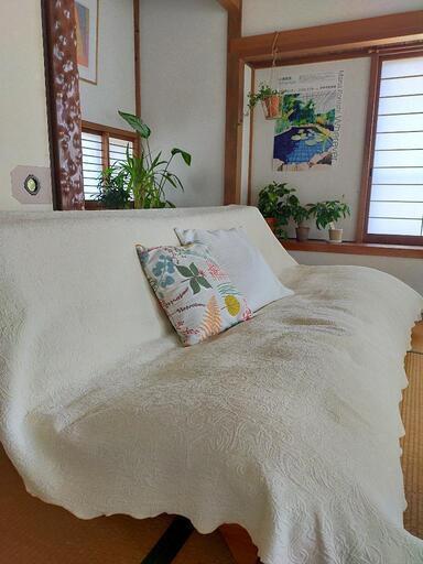 ソファベッド　北欧風　ダブルサイズ