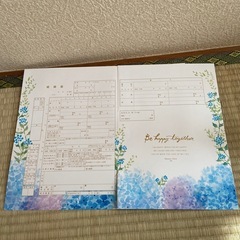 婚姻届　記念用　クリアスタンド　マニュアルの画像