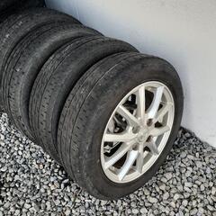 155/65 R14 2021年製　ホイール付き　ミラなど軽自動車用