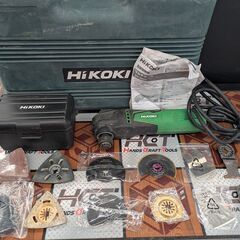 【中古品】HIKOKI　マルチツール　CV350　ケース＋ツール...