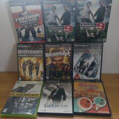 PS2＆XBOX360ソフト８本