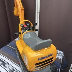 トイコー　乗用マイクロショベル コマツPC01 ケンケンキッキの画像