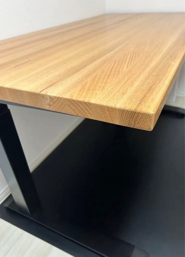 Flexispot 天板のみ 無垢材レッドオーク 集成材 Flexispot 140×70 無垢材