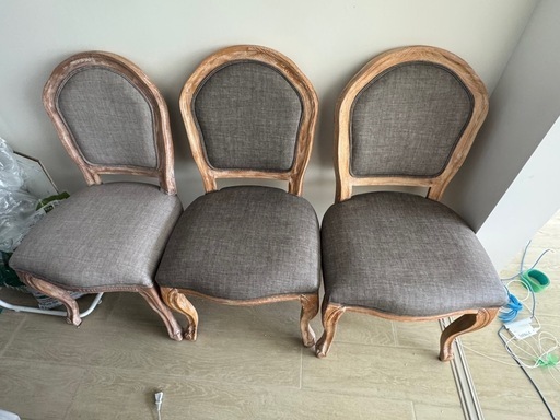 アンティーク風   チェア 3脚