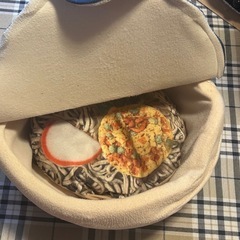【美品】ペット用ベッド そばデザインの画像